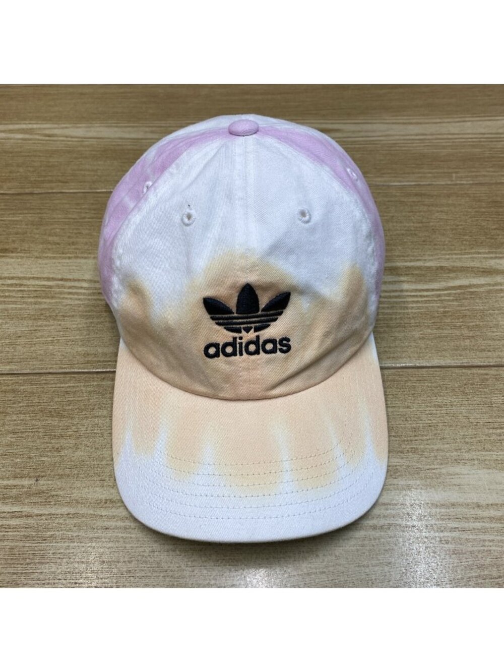 Adidas Women Tye Dye Baseball Cap Adjustable Strap Back Hat Running Track